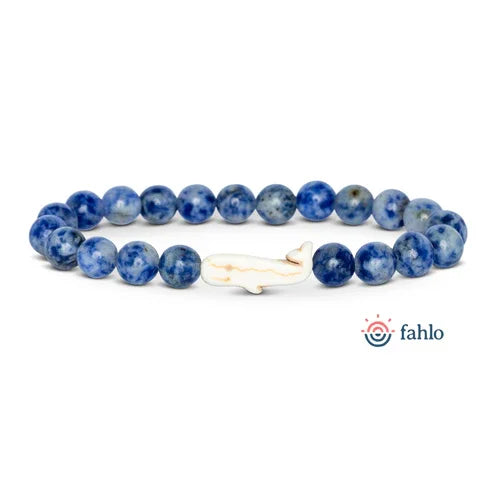 Fahlo Whale Coastal Blue Bracelet