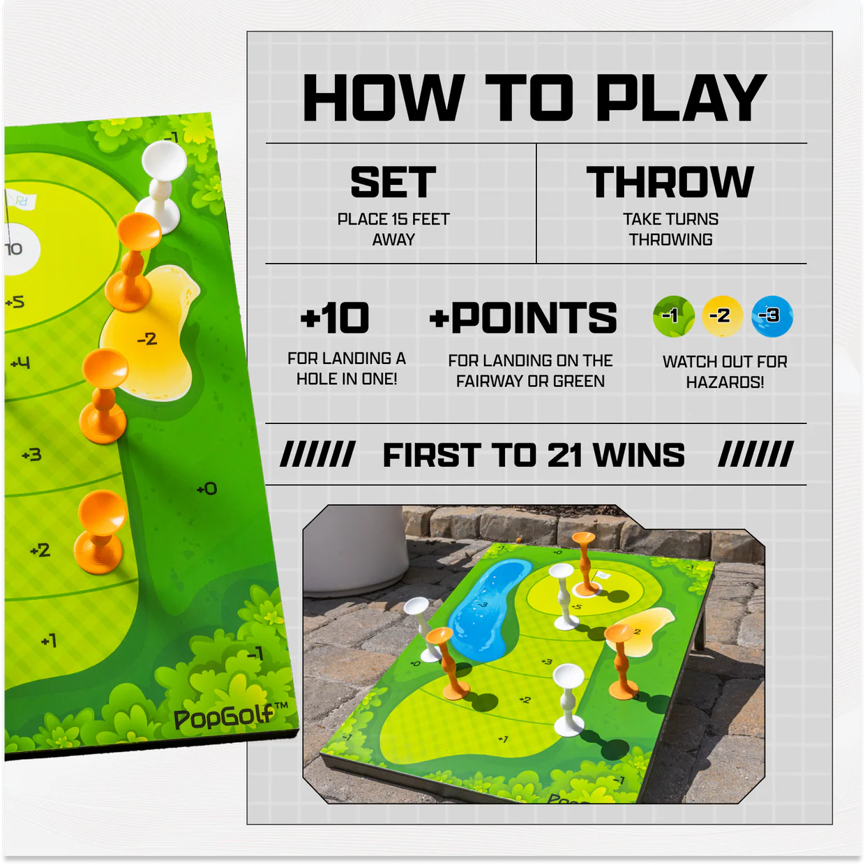 PopGolf Board Edition Set