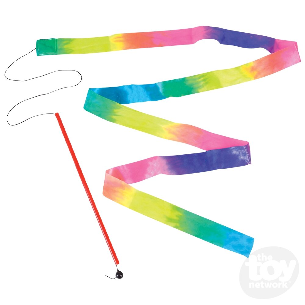 Rainbow Ribbon Wand