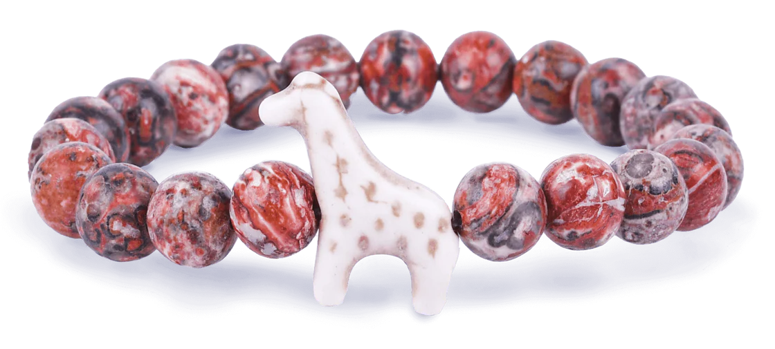 Fahlo Giraffe Sahara Stone Bracelet