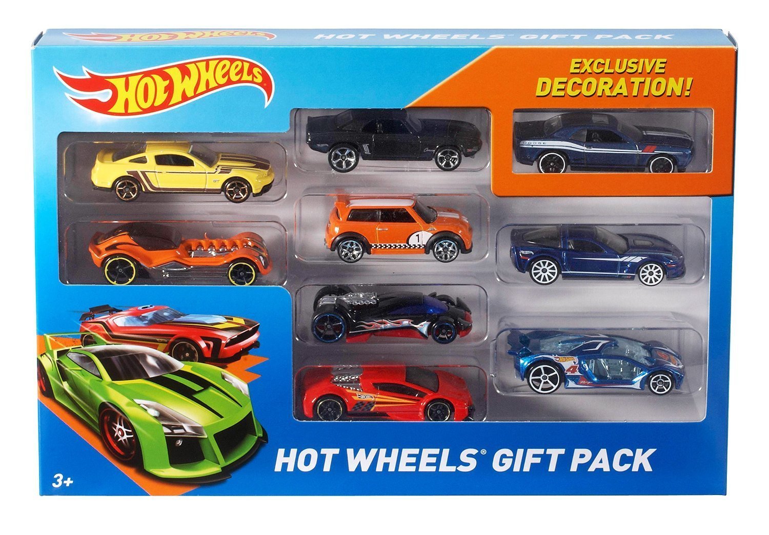 Hw Basic Car 9 Pk Ast