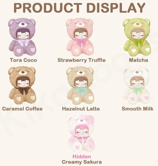 Nanci Colorful Chocolate Cutie Bears