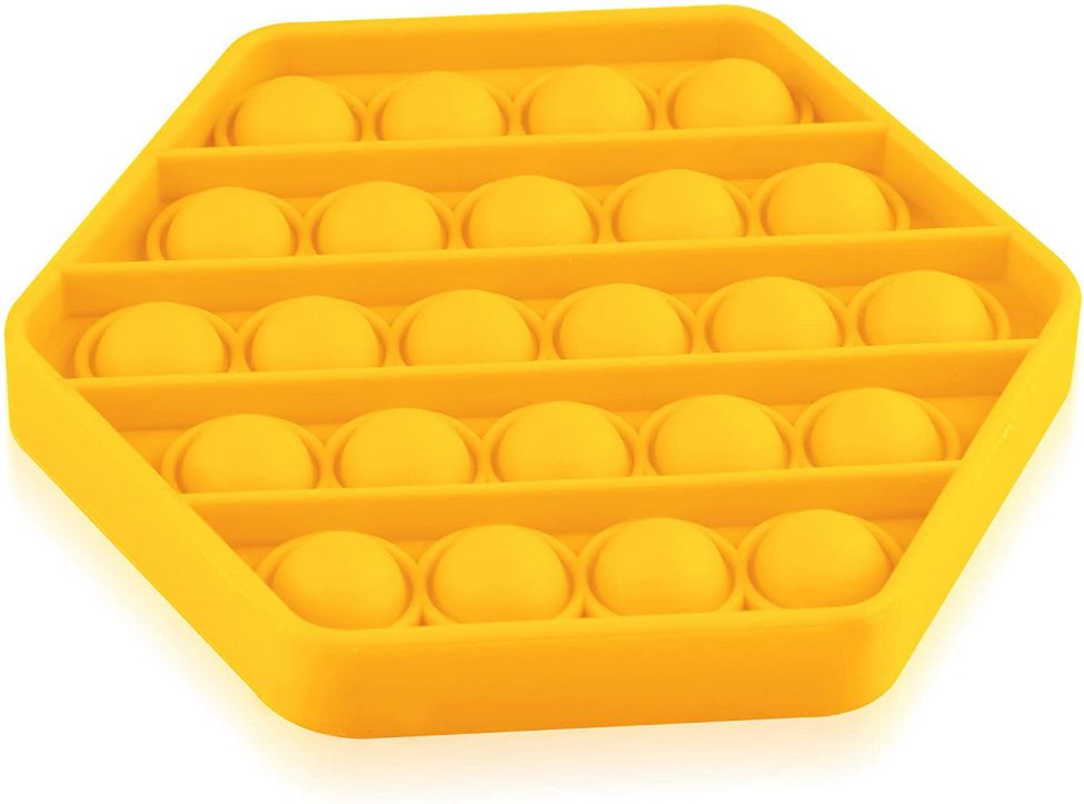Popit Hexagon Yellow-1