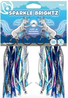 Sparkle Led Blue Streamer