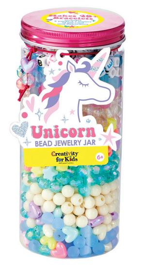 Unicorn Bead Jewelry Jar-1