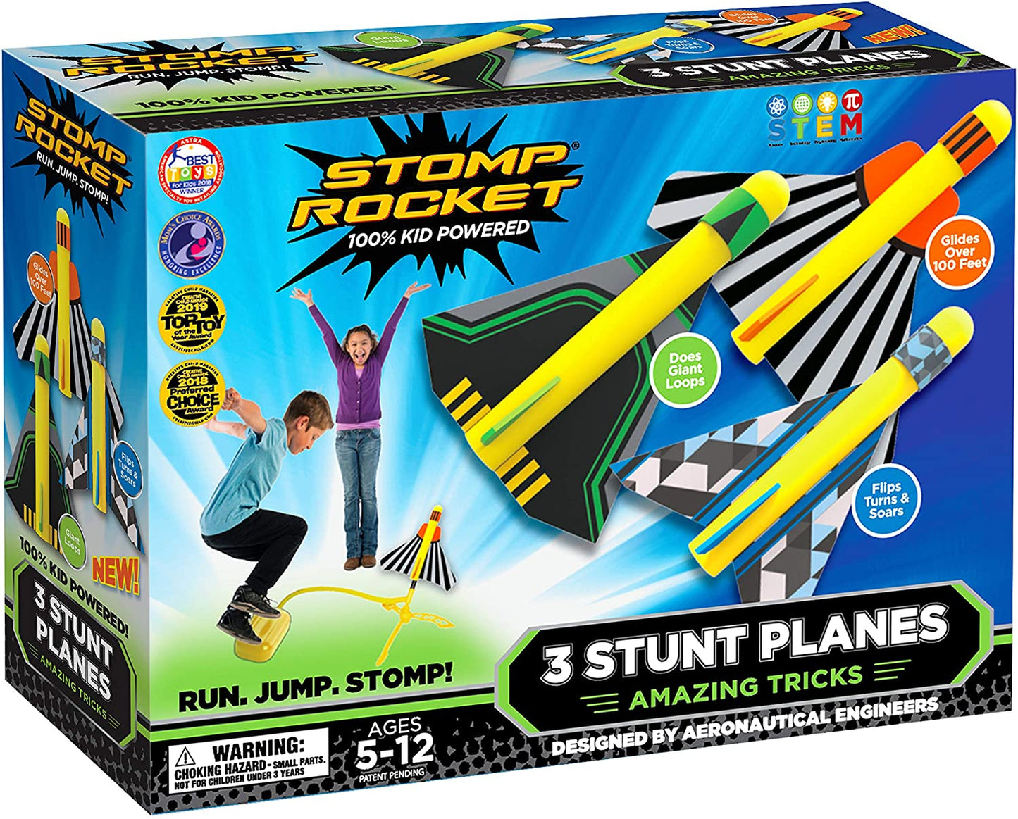 Stomp Rocket Stunt Plane