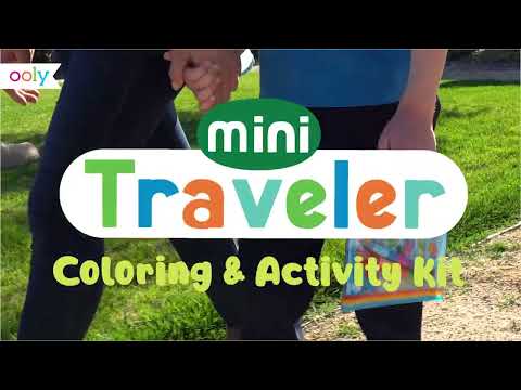 Mini Traveler Coloring & Activity Dinosaurs in Space