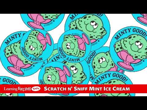 Minty Good! Mint Ice Cream Scratch 'n Sniff Stinky Stickers®