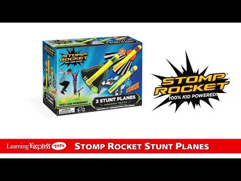 Stomp Rocket Stunt Plane