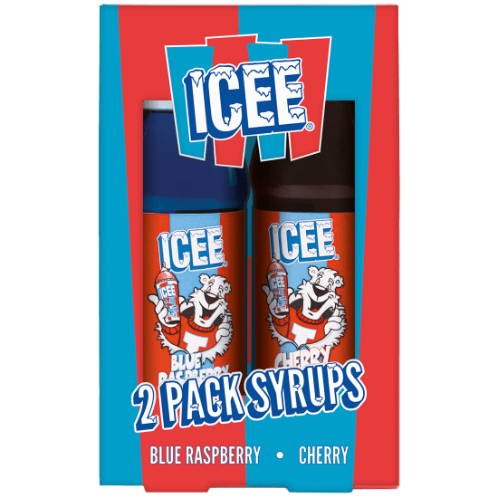 Icee Syrup 2 Pack Set