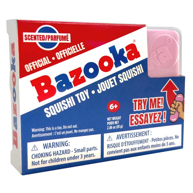 Bazooka Gum Scented Squishi Toy