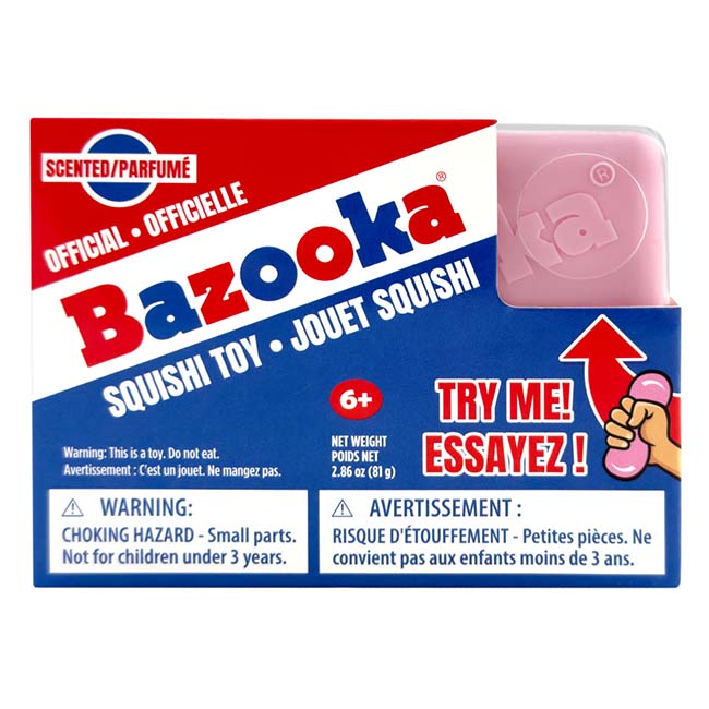 Bazooka Gum Scented Squishi Toy