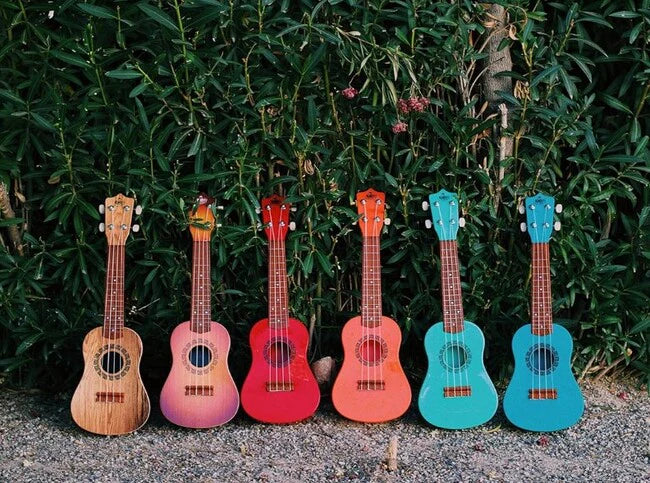 Kakoo Ukulele Sunset Red