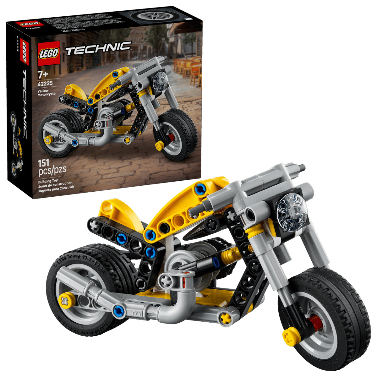 Yellow Motorcycle-1