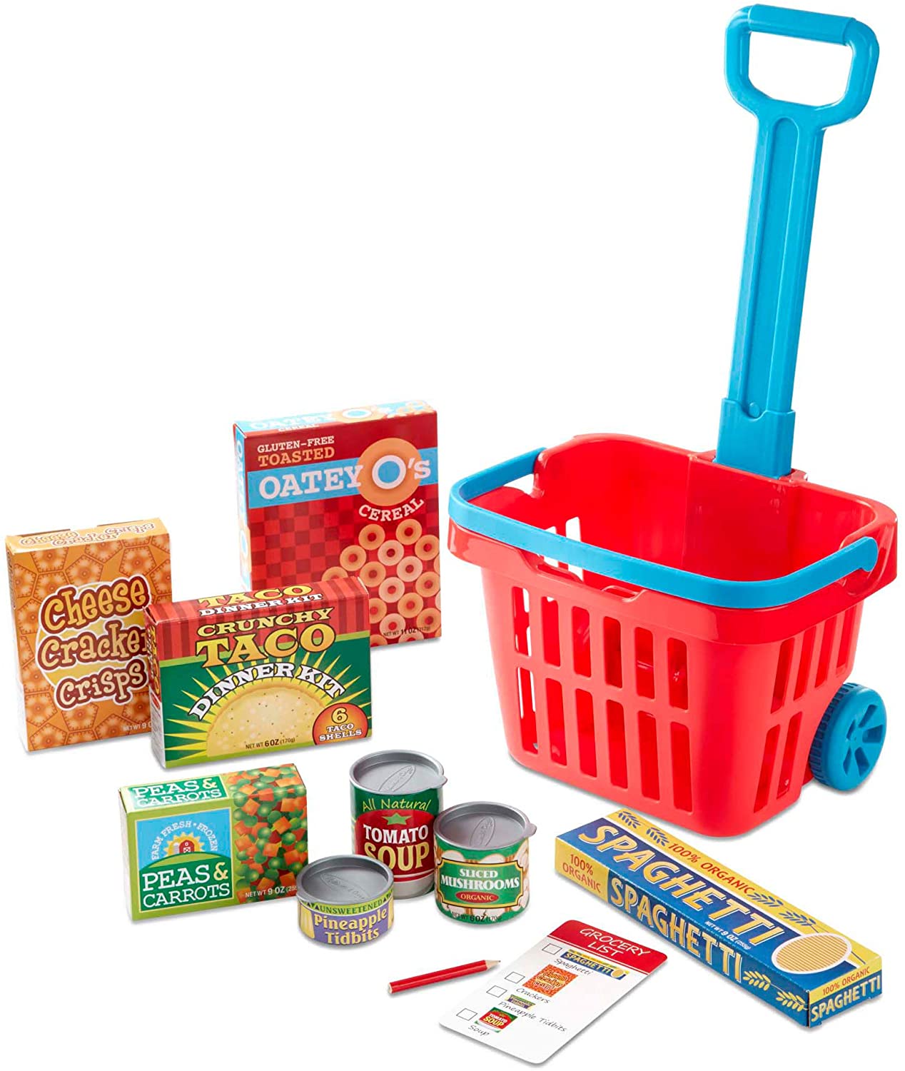 Rolling Grocery Basket