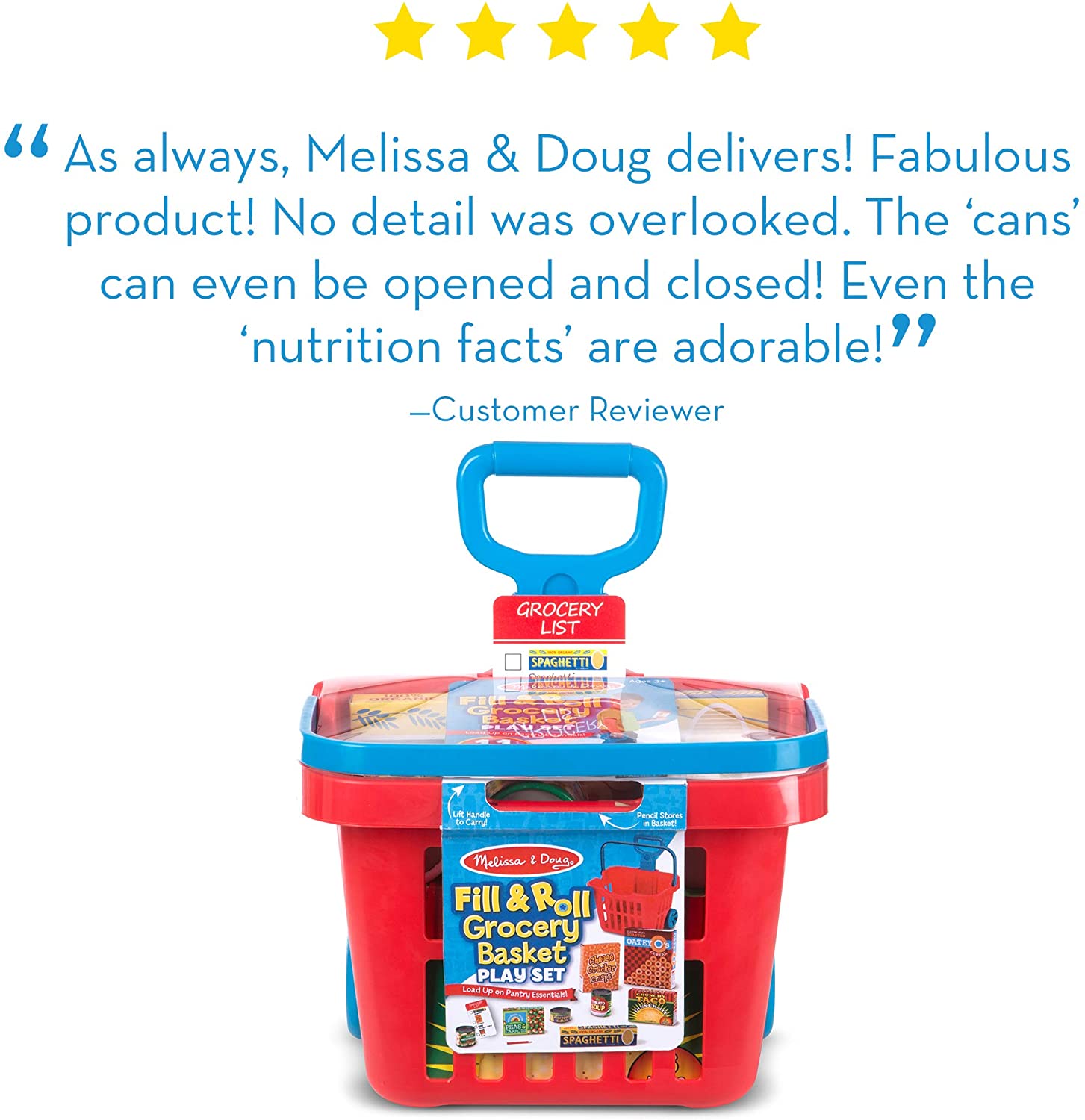 Rolling Grocery Basket