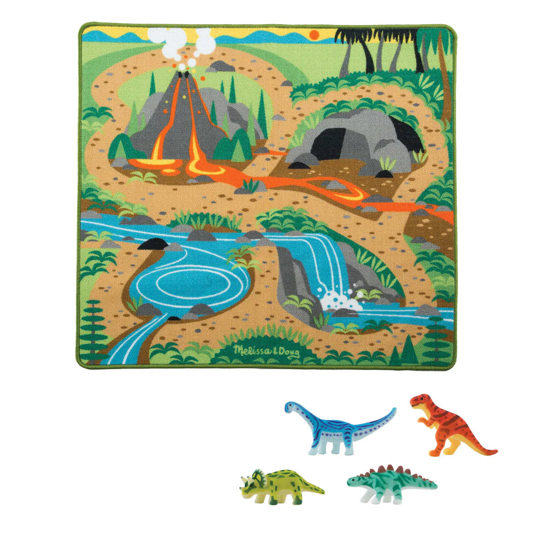 Prehistoric Dinosaur Rug-1