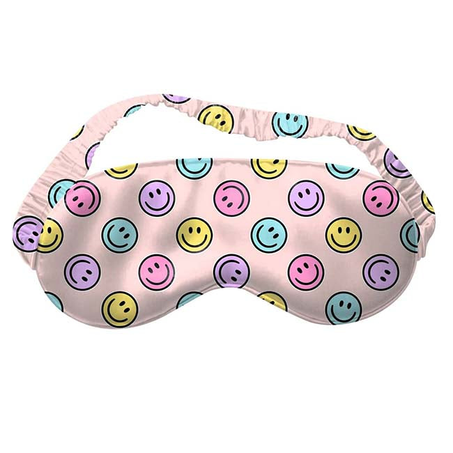 Smiley Satin Sleep Mask