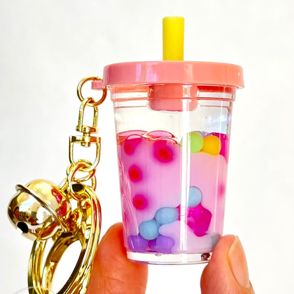 Pastel Boba Floaty Key