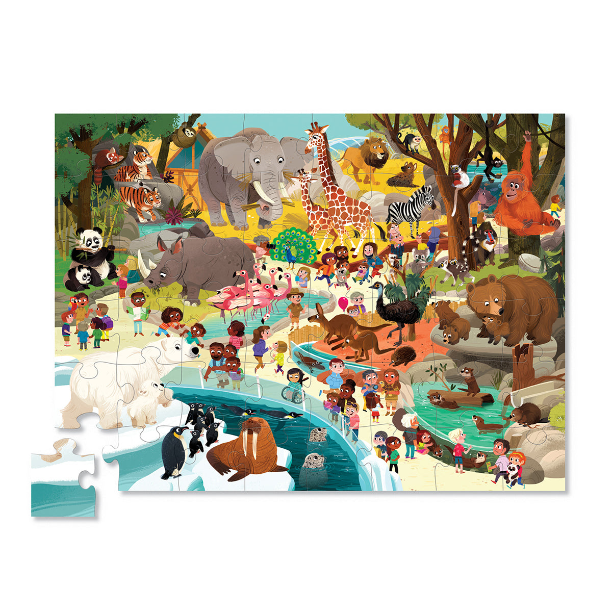 48pc Day at the Zoo Puz