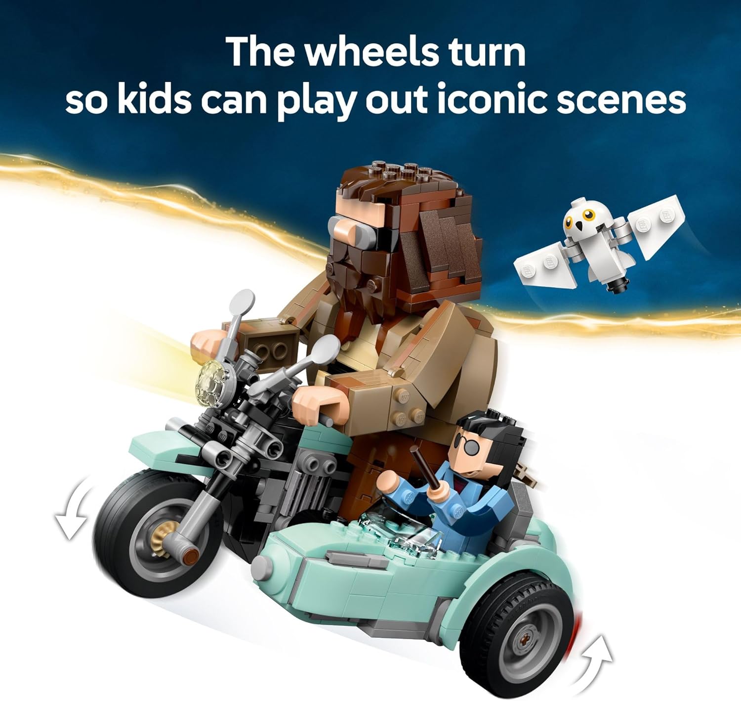 Harry Potter Hagrid and Harry's Motorcycle Ride
