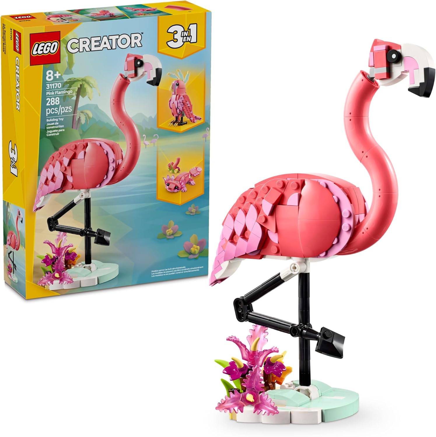 Wild Animal Pink Flamingo