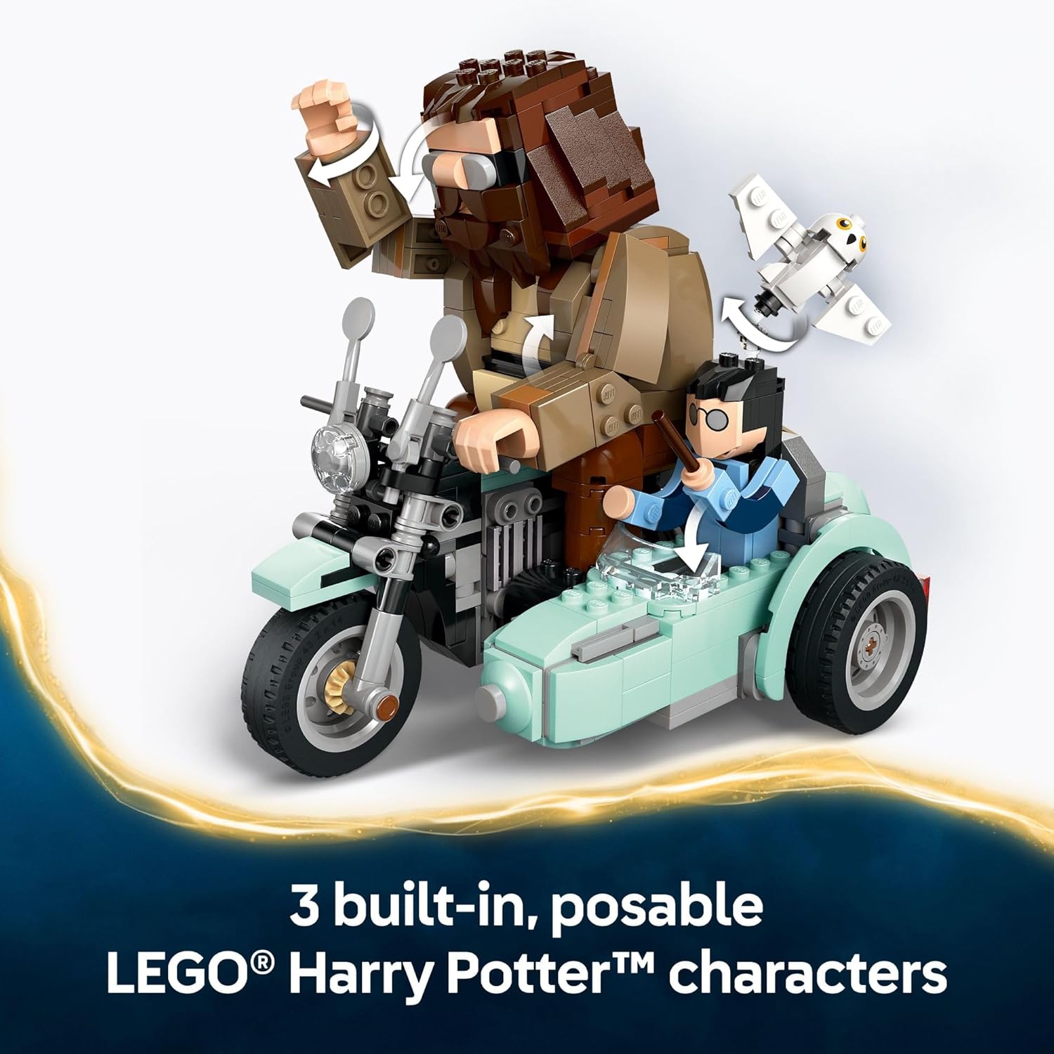 Harry Potter Hagrid and Harry's Motorcycle Ride