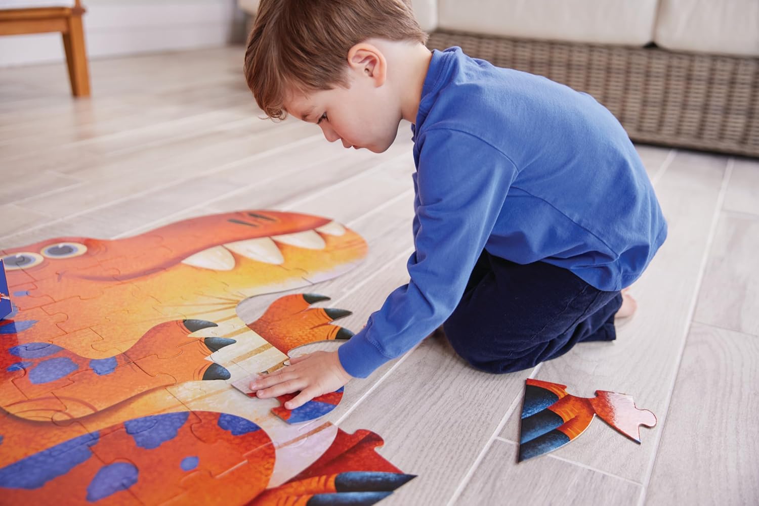 48 Pc Jumbo Dinosaur Puzz