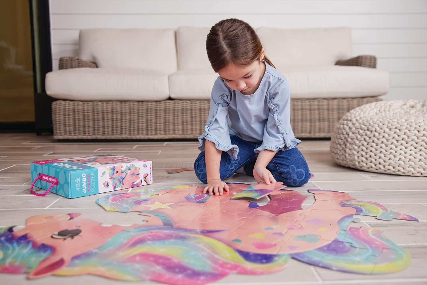 48 Pc Puzzle Unicorn