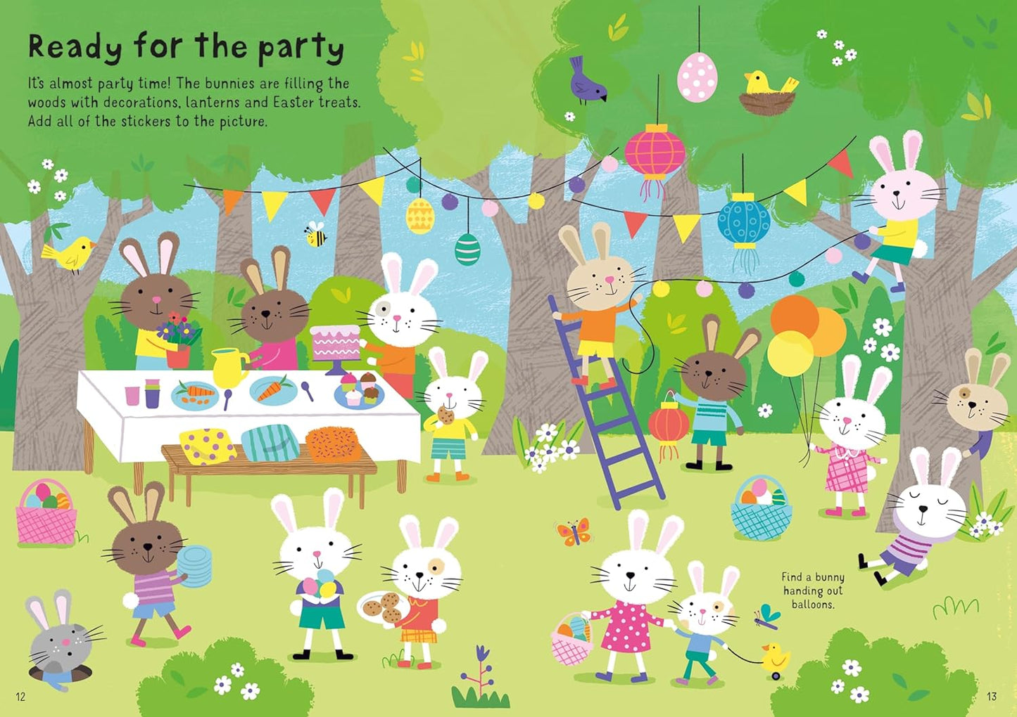 Little First Sticker Book Easter Bunny-3
