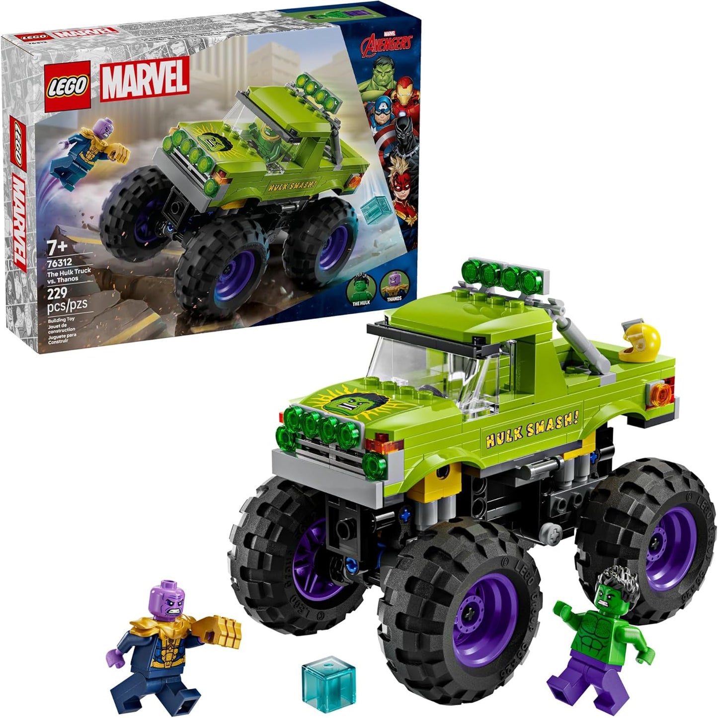The Hulk Truck Vs. Thanos