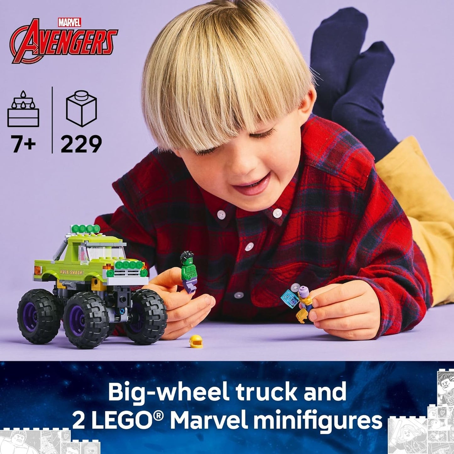 The Hulk Truck Vs. Thanos