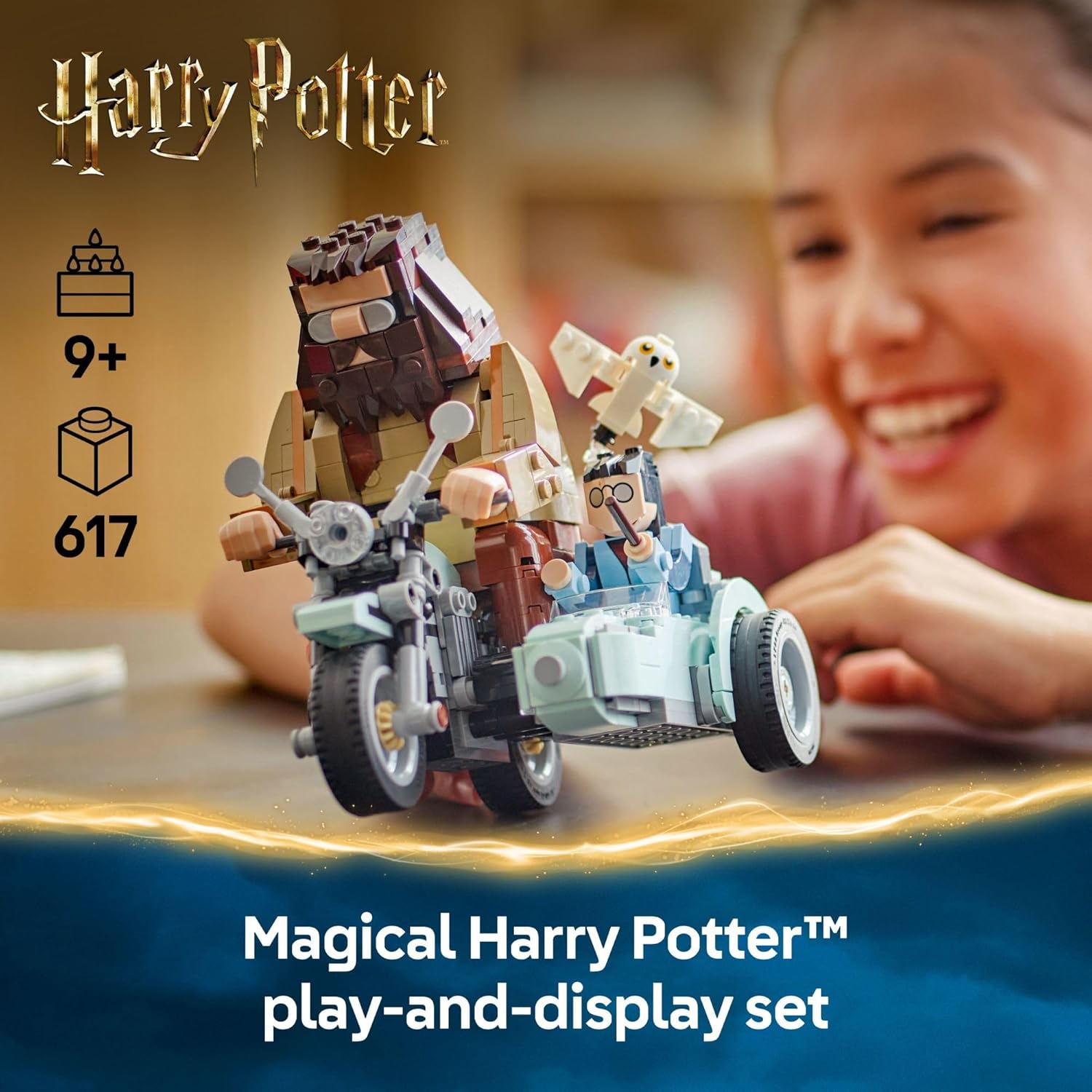 Harry Potter Hagrid and Harry's Motorcycle Ride