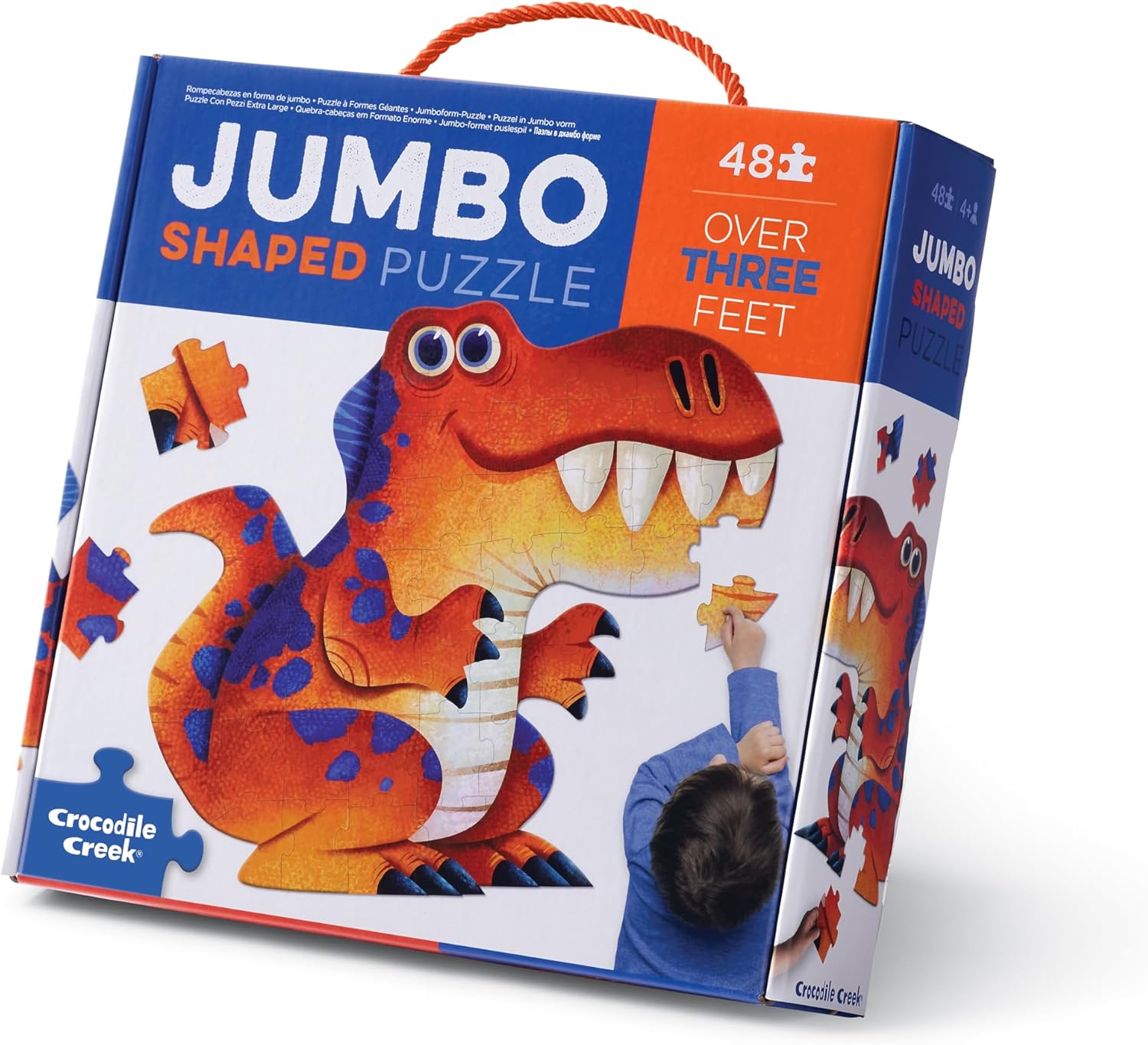 48 Pc Jumbo Dinosaur Puzz