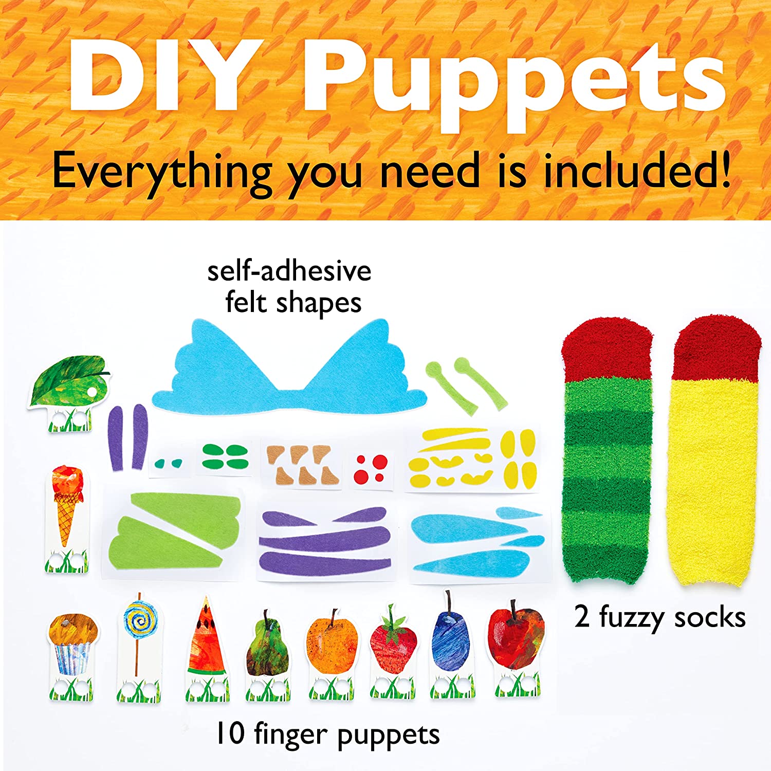 Hungry Caterpillar Puppet