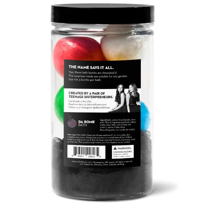 Amazeballs Bath Bomb Jar