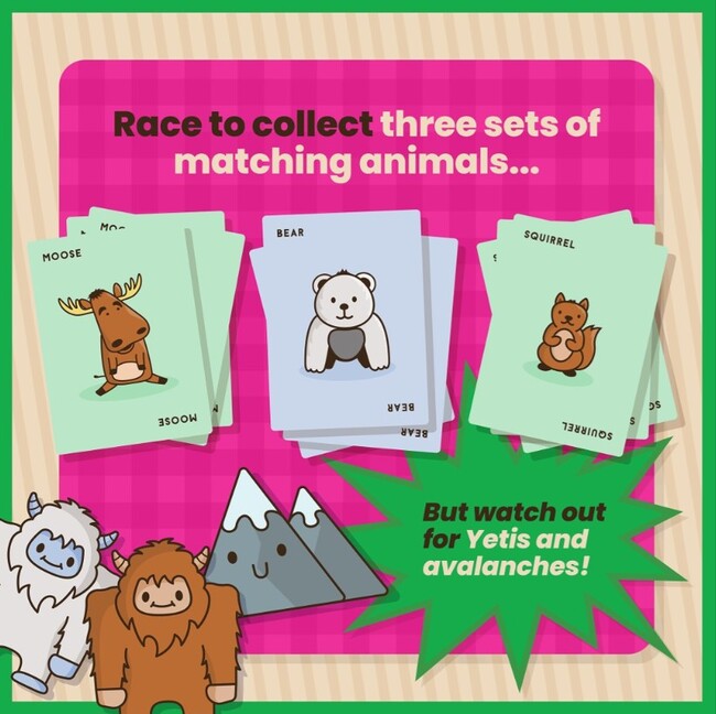 Moose Match Mayhem Card Game