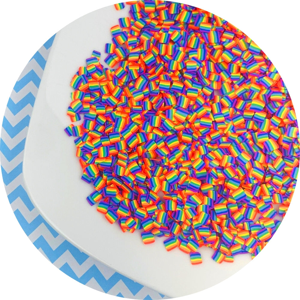Rainbow Block Fimo-1