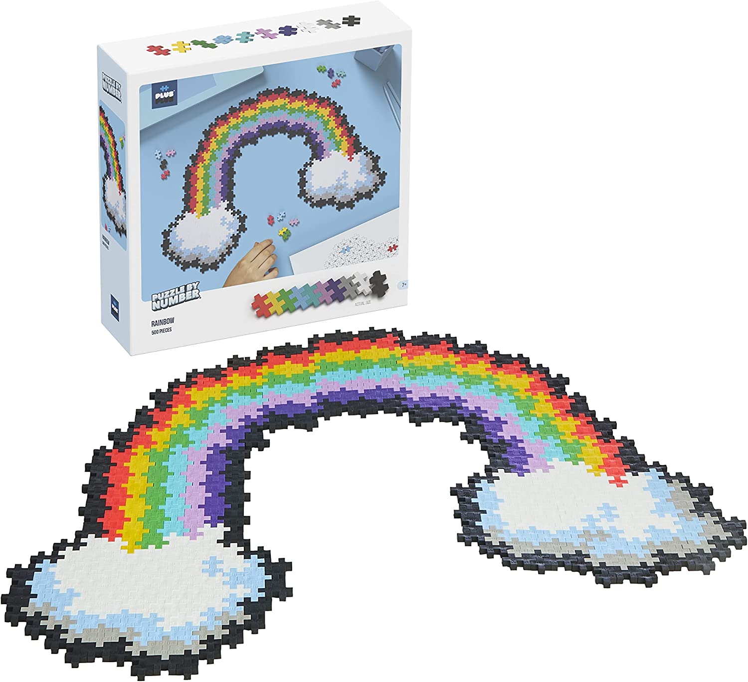 Puzzle 500 Pc Rainbow-1