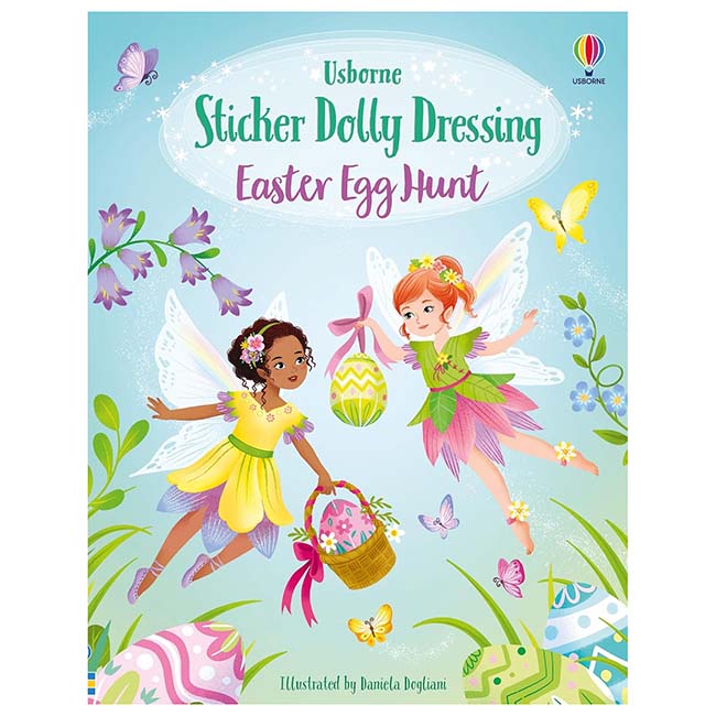 Sticker Dolly Dressing Easter Egg Hunt Book-1