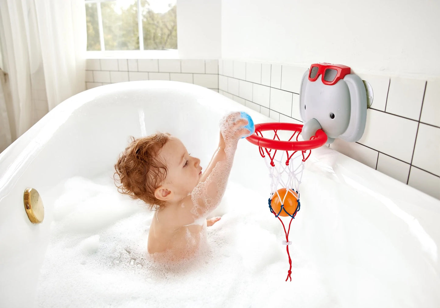 Bath Time Basketball Elep
