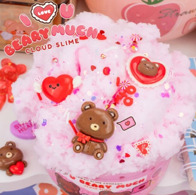 I Love U Beary Much Slime