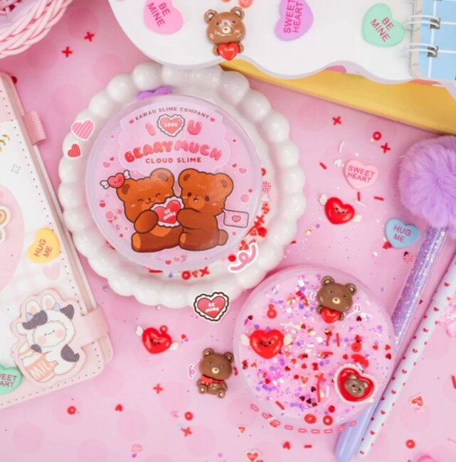 I Love U Beary Much Slime