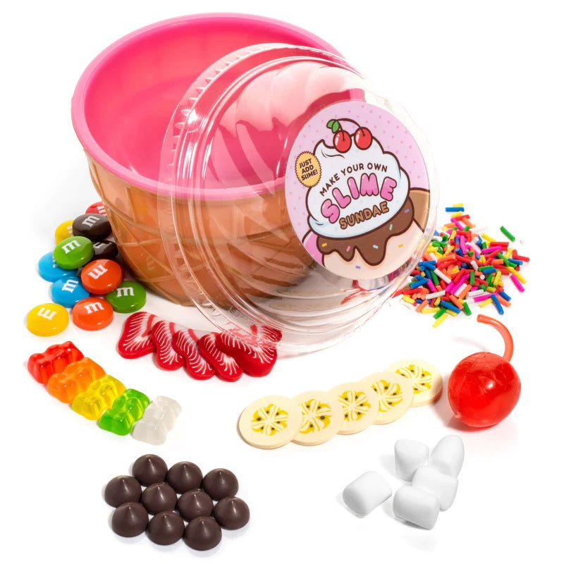Slime Sundae Cup Toppings