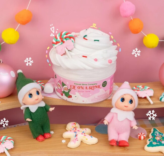 Kawaii Elf on a Slime Butter Slime-2