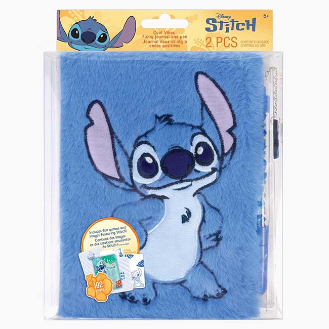 Stitch Fuzzy Journal