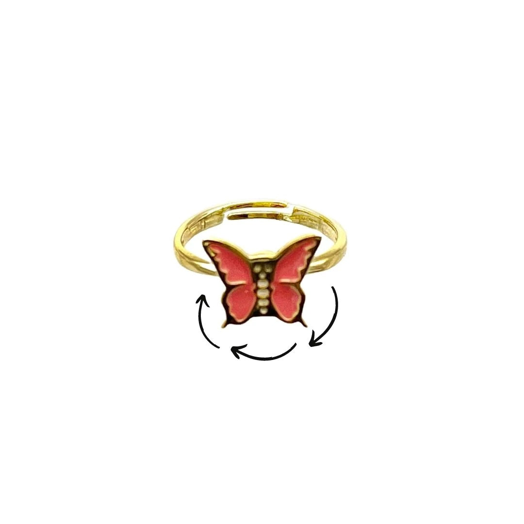 Fidget Ring Butterfly*fin