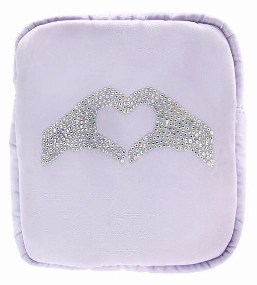 Varsity Heart Hand Bag