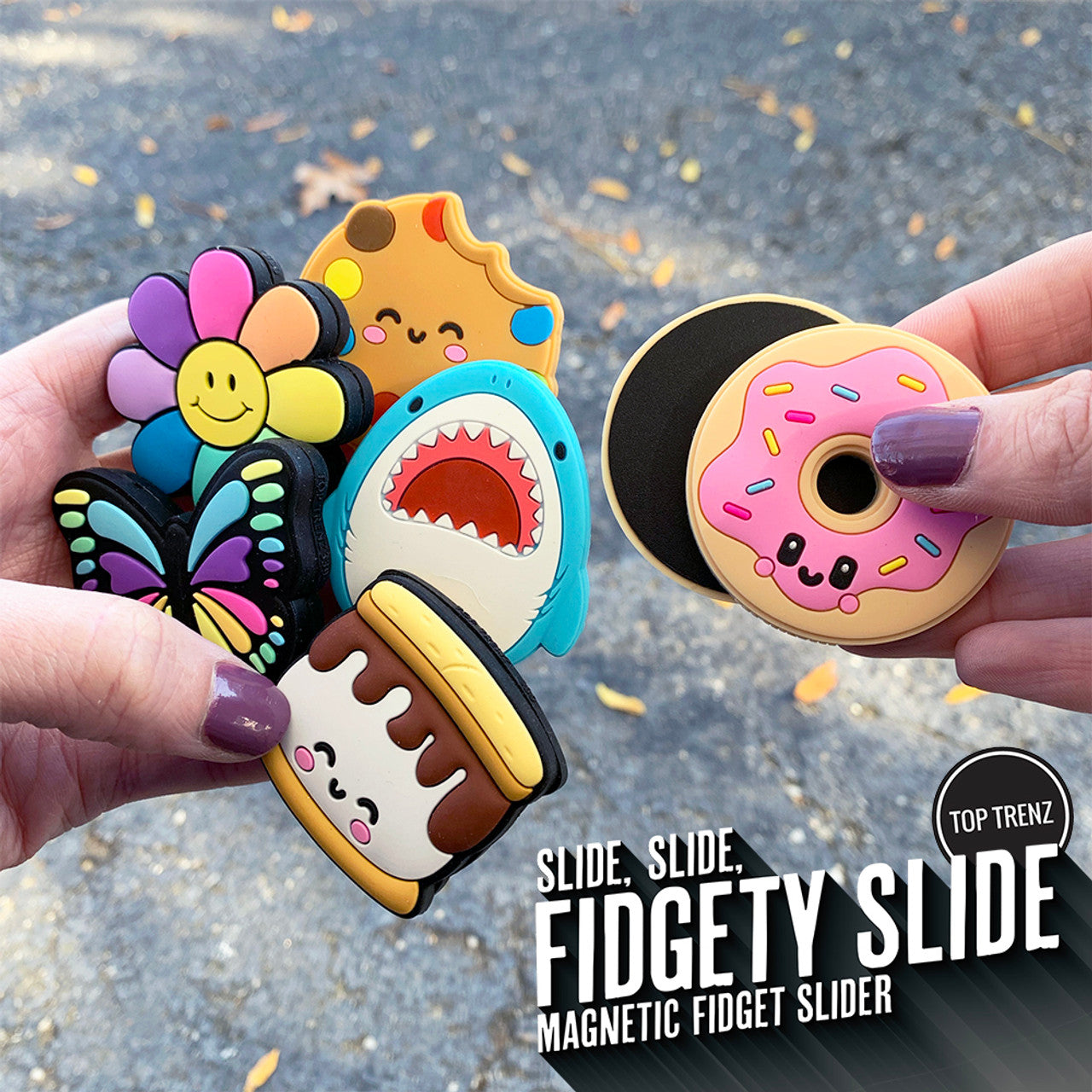 Fidgety Slide Shaped Magnet Toy
