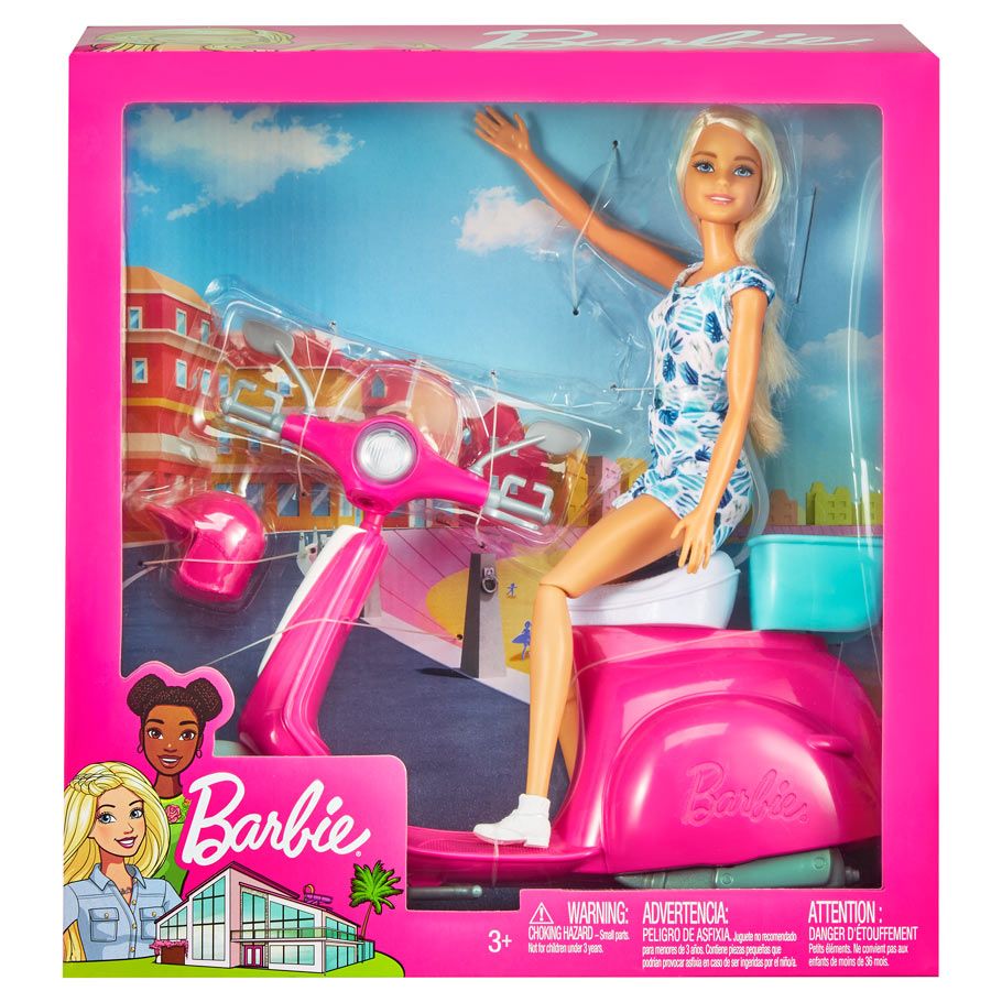 Barbie Doll Scooter-1